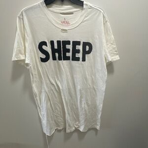 NWOT Men’s local boogeyman distressed sheep tshirt size large